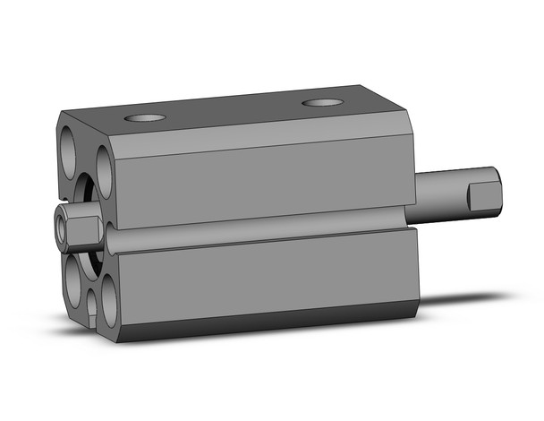 SMC CDQSWB12-10D compact cylinder cyl, compact, dbl rod