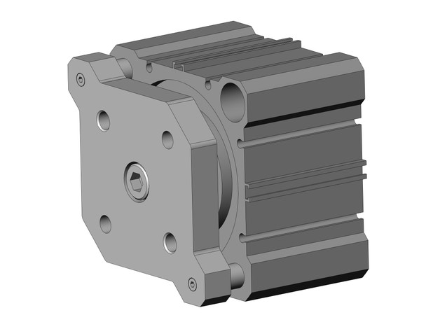 SMC CDQMB80TF-10 Compact Guide Rod Cylinder, Cqm