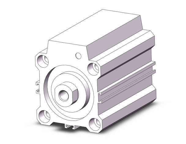 SMC CDQP2B40-35DC Compact Cylinder, Cq2