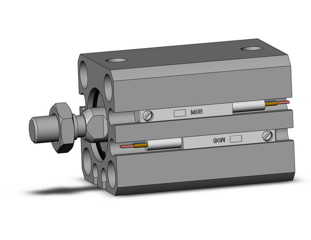 SMC CDQSB16-20DCM-M9BL Cylinder, Compact