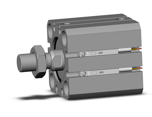 SMC CDQSB25-10DM-A96L Cylinder, Compact