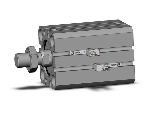 SMC CDQSB25-25DCM-M9BVL Cylinder, Compact