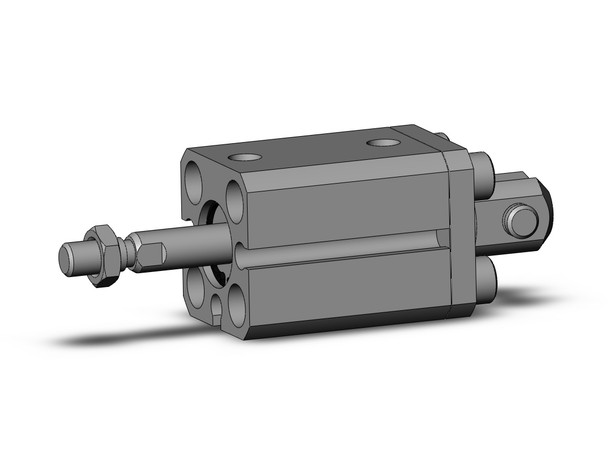 SMC CDQSD12-10TM Cylinder, Compact