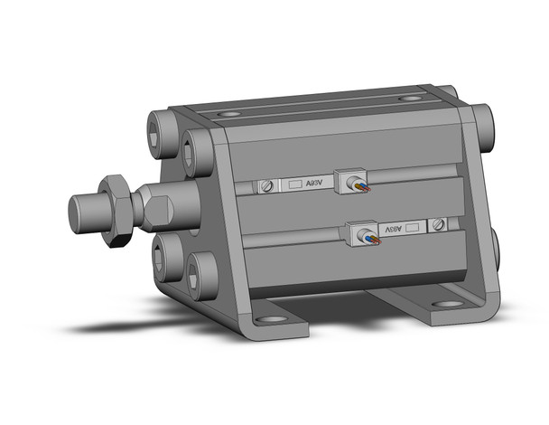 SMC CDQSL20-20DCM-A93VL Compact Cylinder