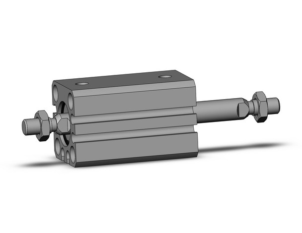 SMC CDQSWB16-20DM Cyl, Compact, Dbl Rod