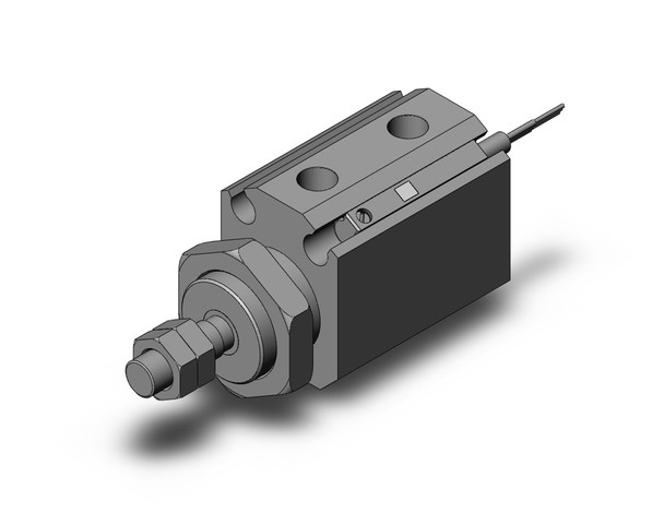 SMC CDJP2B16-5D-M9NWLS Pin Cylinder, Double Acting, Sgl Rod