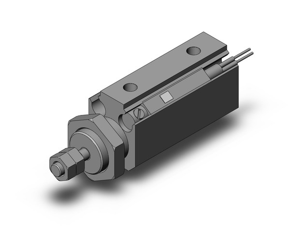 SMC CDJP2B6-10D-A90S round body cylinder pin cylinder, double acting, sgl rod