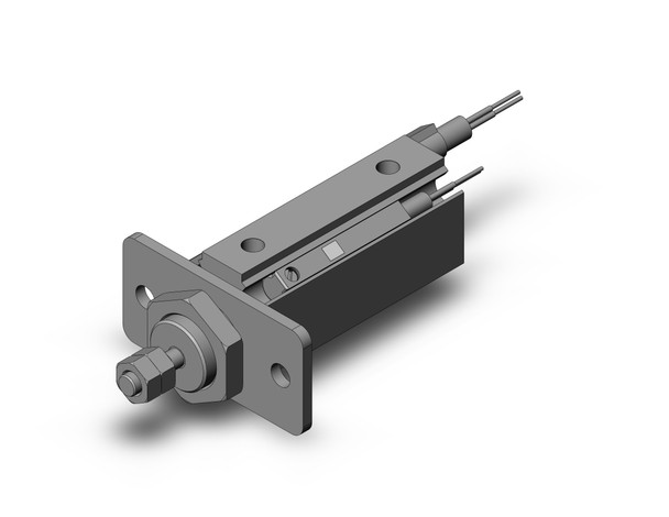 SMC CDJP2F6-15D-M9BL Pin Cylinder, Double Acting, Sgl Rod