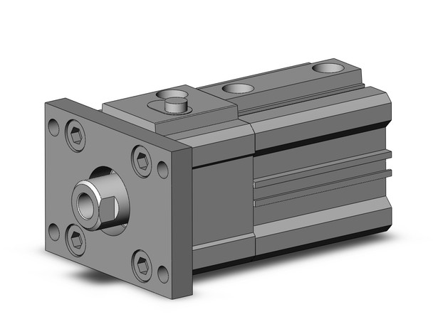 SMC CDLQF32-20DC-B Cyl, Compact With Lock