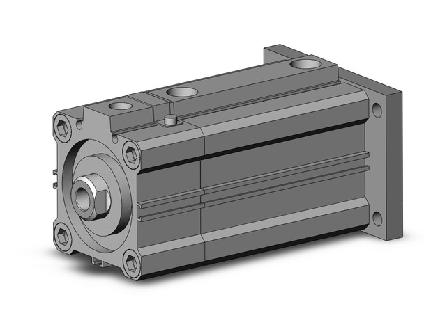 SMC CDLQG50TN-50DC-F Cyl, Compact With Lock