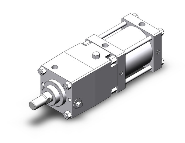 SMC CDNSB125TF-100-D Power Lock Cylinder