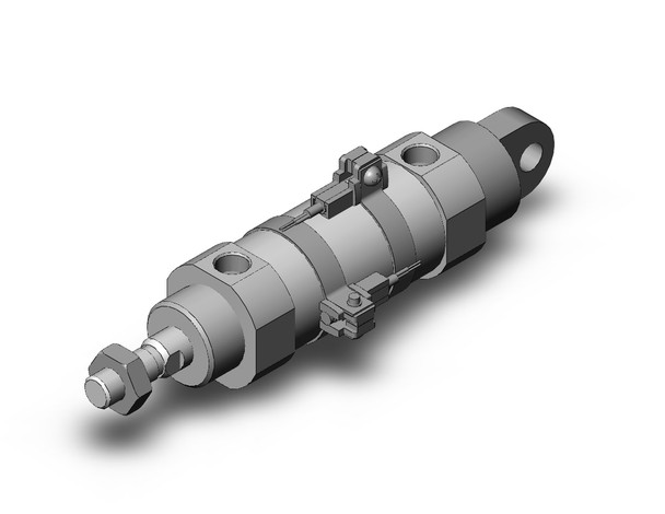 SMC CDM2C32-25Z-A93 round body cylinder cylinder, air