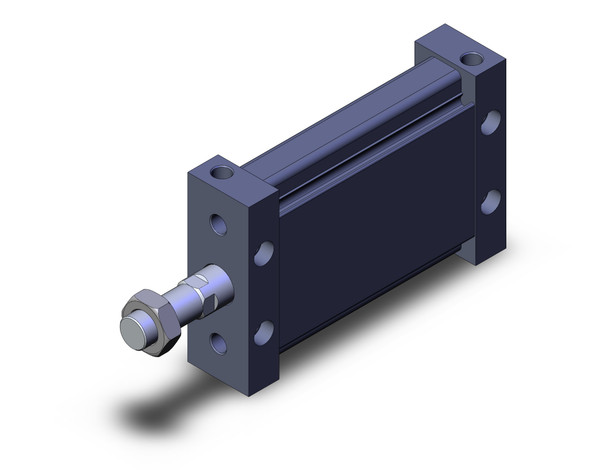 SMC MDUB40-75DMZ Cyl, Compact, Plate