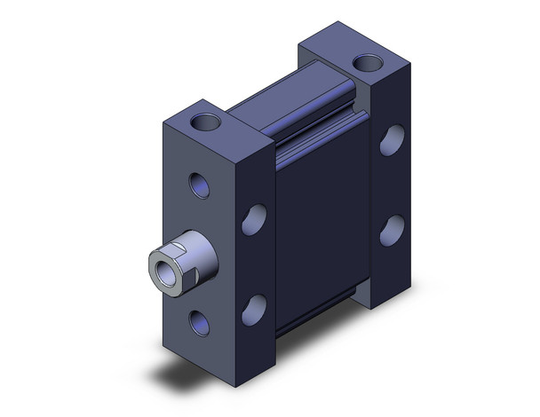 SMC MDUB50-20DZ-A93 compact cylinder cyl, compact, plate