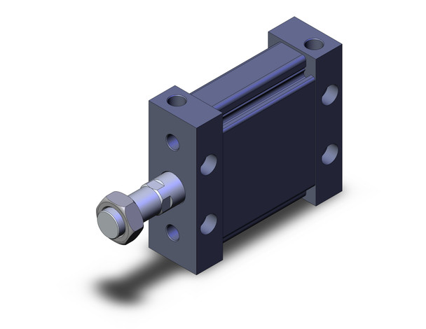 SMC MDUB50-45DMZ compact cylinder cyl, compact, plate