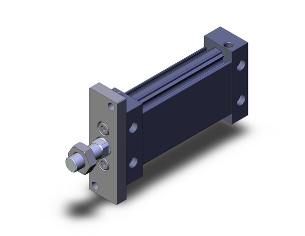 SMC MDUF25-50DMZ Cyl, Compact, Plate