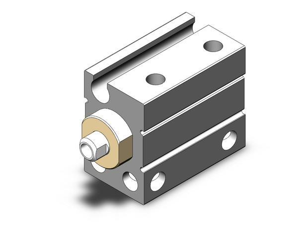 SMC CDUJB6-4D compact cylinder cyl, free mount, dbl acting