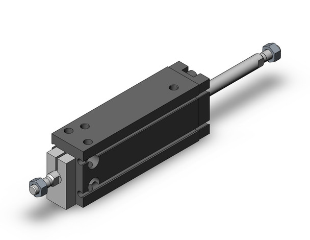 SMC CDUKW20-50D Cyl, Free Mt, Dbl Rod, Non-Rotating