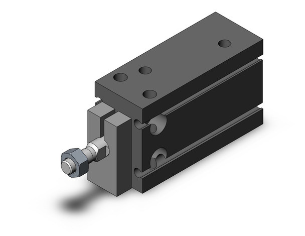 SMC CDUK20-20D compact cylinder cyl, free mount, non-rotating