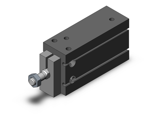 SMC CDUK25-40D Cyl, Free Mount, Non-Rotating