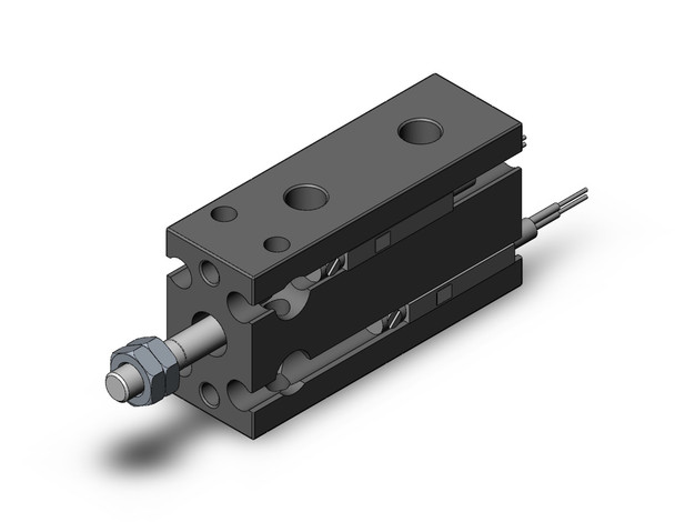 SMC CDU10-10D-A93L compact cylinder cyl, free mount