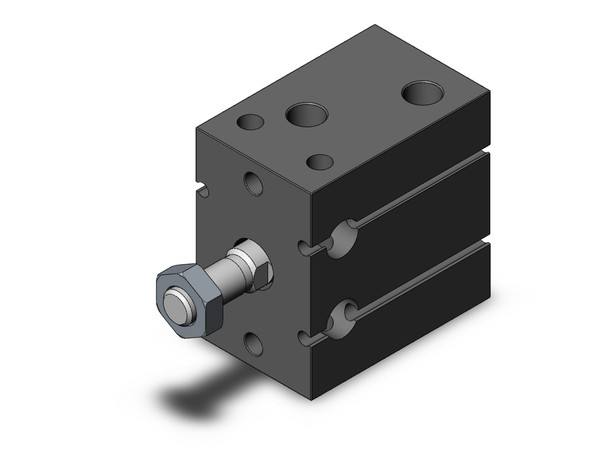 SMC CDU32-10D compact cylinder cyl, free mount