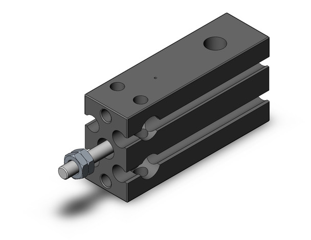 SMC CDU6-10S compact cylinder cyl, free mount