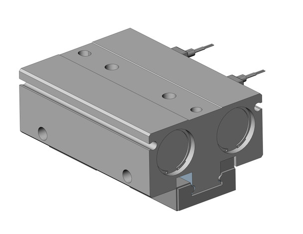 SMC MHF2-20DR-M9BV gripper cylinder, mhf2, low profile air gripper