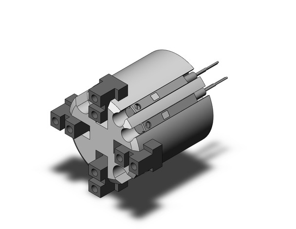 SMC MHS4-16D-M9B Mhs, Parallel Style Air Gripper