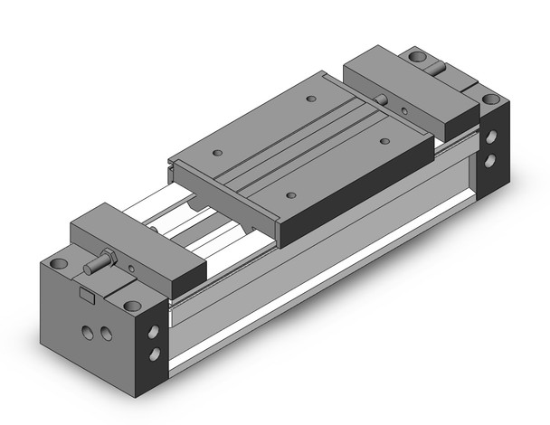 SMC MY1M63TFG-100A rodless cylinder slide bearing guide type