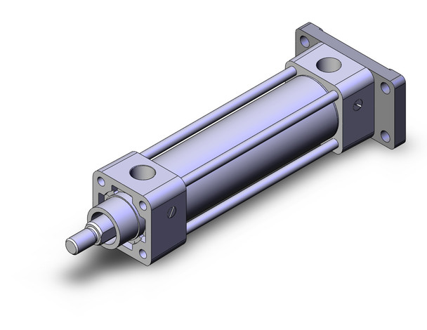 <h2>NC(D)A1, NFPA, Air Cylinder, Double Acting, Single Rod, Double Rod, Non-Rotating, Oversized Rod, Large Bore w/Options</h2><p><h3>Series NCA1 medium duty tie rod cylinders are NFPA interchangeable, have a crimped piston rod assembly, are pre-lubricated and available in 11 mounting styles. Bore sizes range from 1.5 to 4 inches.  The NCA1 expanded line of medium duty cylinders has bore sizes ranging from 5 to 8 inches, while the heavy duty range is 1.5 to 14 inches.  The single rod model is available in 22 mounting styles.</h3>- Standard and non-rotating double acting and double rod<br>- Oversized Rod<br>- Large Bore<br>- Bore sizes: 1 , 2, 2 , 3 , 4 , 5 , 6 , 8 <br>- Strokes from 1/2  to 80 <br>- NFPA Standard Mounts: basic, foot, flange, clevis, trunnion, etc<br>- NFPA Standard Rod Ends: small male, short femalee, flanged, etc<br>- Variety of switches and a variety of lead wire lengths<br>- Optional air cushions and rod boots<br>- <p><a href="https://content2.smcetech.com/pdf/NCA1.pdf" target="_blank">Series Catalog</a>