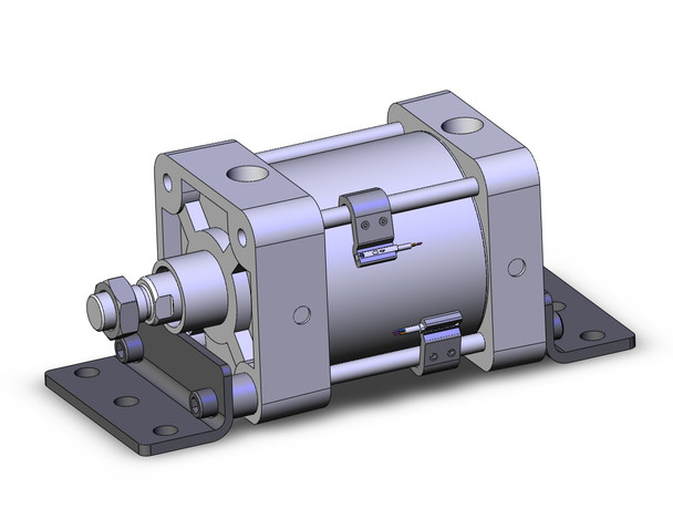 SMC NCDA1L400-0200-M9PL Cylinder, Nca1, Tie Rod