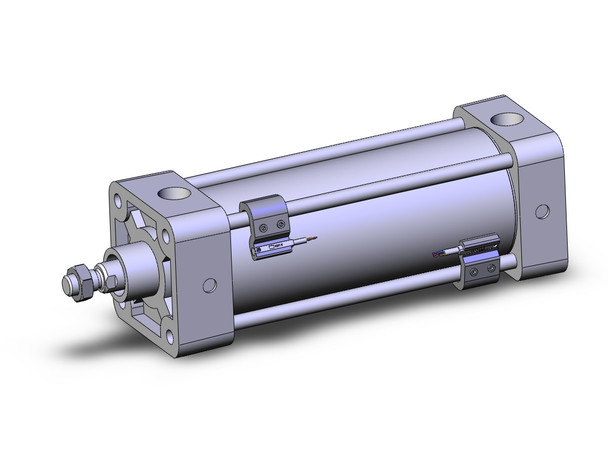 SMC NCDA1R250-0500-M9PWSDPC Cylinder, Nca1, Tie Rod