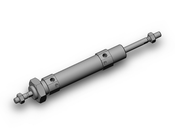 SMC CD85WE16-25C-B iso round body cylinder, c82, c85 cylinder, iso, dbl acting