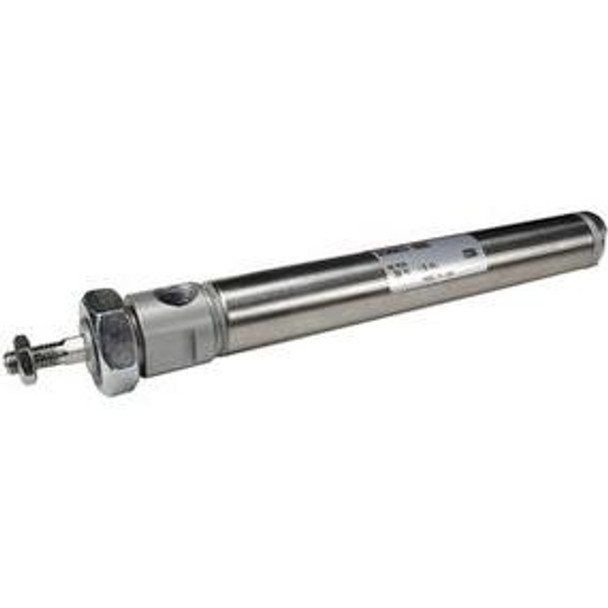 SMC NCDMW125-0300-C73L cyl air dbl rod w/auto-sw, NCM ROUND BODY CYLINDER