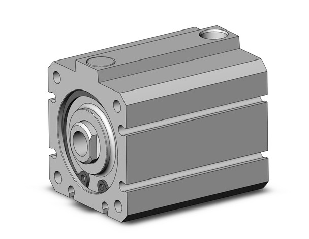 <h2>NC(D)Q8, Compact Cylinder, Single Acting, Single Rod</h2><p><h3>SMC s single acting, single rod version of the NCQ8 series is a square body, compact interchange type cylinder that allows close center to center mounting.  Mounting of the auto switch is easy and is mountable on multi-sides. Use of the retaining ring method improves maintenance performance. Replacing seals is easily obtained by removing the collar.</h3>- Single acting, single rod type<br>- Cylinder stroke range: 1/8  to 2 <br>- Maximum operating pressure: 200PSI<br>- Operating temperature range: 15 - 150 F<br>- Auto switch capable<br>- <p><a href="https://content2.smcetech.com/pdf/NCQ8.pdf" target="_blank">Series Catalog</a>