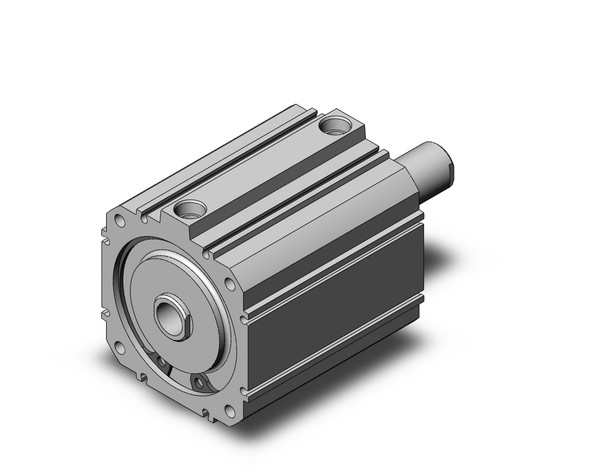 <h2>NC(D)Q8W, Compact Cylinder, Double Acting, Double Rod</h2><p><h3>SMC s double acting, double rod version of the NCQ8 series is a square body, compact interchange type cylinder that allows close center to center mounting.  Mounting of the auto switch is easy and is mountable on multi-sides. Use of the retaining ring method improves maintenance performance. Replacing seals is easily obtained by removing the collar.</h3>- Double acting, double rod type<br>- Cylinder stroke range: 1/8    4 <br>- Maximum operating pressure: 200PSI<br>- Operating temperature range: 15   150 F<br>- Auto switch capable<br>- <p><a href="https://content2.smcetech.com/pdf/NCQ8.pdf" target="_blank">Series Catalog</a>