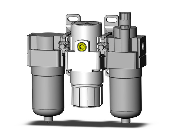 SMC AC20-F01-2-A F/R/L Combo Modular