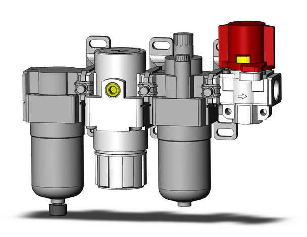 SMC AC20-N02-V-CZ-A Modular F.R.L.