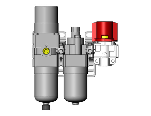 SMC AC20A-02-V-A Fr/L Combo Modular