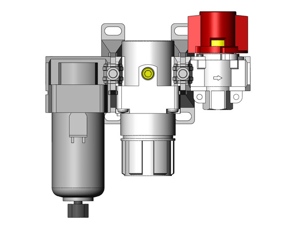 SMC AC30B-03-V-2-A Modular F.R.L.