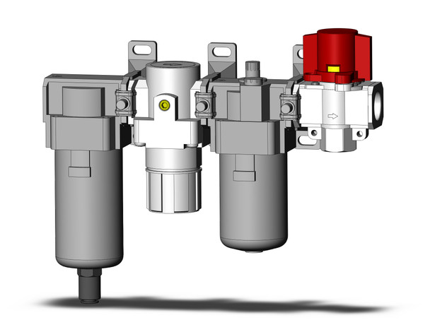 SMC AC40-N06D-V-Z-A Modular F.R.L.