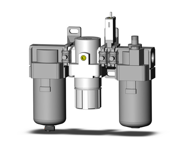 SMC AC40-04-S-A F/R/L Combo Modular