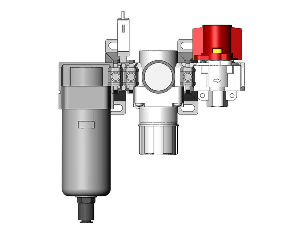 SMC AC40B-04DG-SV-A F/R Combo Modular