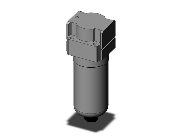 <h2>AFM20-A to AFM40-A, Coalescing Mist Separator, Metric, North American &amp; European</h2><p><h3>Series AFM modular style mist separator is available in body sizes 20, 30, and 40, and is offered with Rc, NPT or G thread types.  The AFM s standard filtration is 0.3 m with a 99.9% filtered particle size. Body size 30 and 40 now have a transparent bowl guard that offers 360  visibility, while completely protecting the bowl from the environment.  The modular design allows connection with other SMC air preparation equipment. Use in combination with the AF series to meet your clean room filtration requirements.</h3>- <p><a href="https://content2.smcetech.com/pdf/AC_A.pdf" target="_blank">Series Catalog</a>