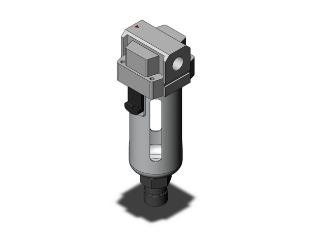 <h2>AMJ, Drain Separator for Vacuum</h2><p><h3>Series AMJ is effective for removing water droplets from the air sucked into vacuum pumps and ejectors. Over 90% of droplets can be removed through the use of a special water droplet removing element. The provision of a drain cock makes it possible to discharge the drain manually after breaking the vacuum. Even when the element is saturated with water, there is almost no drop in pressure (increase in resistance).<br>- </h3>- <p><a href="https://content2.smcetech.com/pdf/AMJ.pdf" target="_blank">Series Catalog</a>