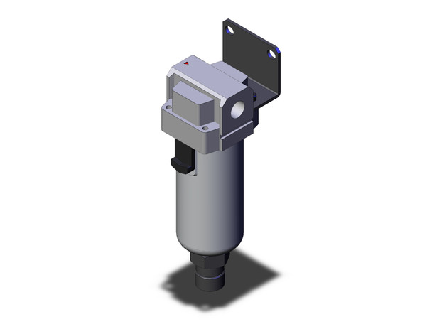 <h2>AMJ, Drain Separator for Vacuum</h2><p><h3>Series AMJ is effective for removing water droplets from the air sucked into vacuum pumps and ejectors. Over 90% of droplets can be removed through the use of a special water droplet removing element. The provision of a drain cock makes it possible to discharge the drain manually after breaking the vacuum. Even when the element is saturated with water, there is almost no drop in pressure (increase in resistance).<br>- </h3>- <p><a href="https://content2.smcetech.com/pdf/AMJ.pdf" target="_blank">Series Catalog</a>