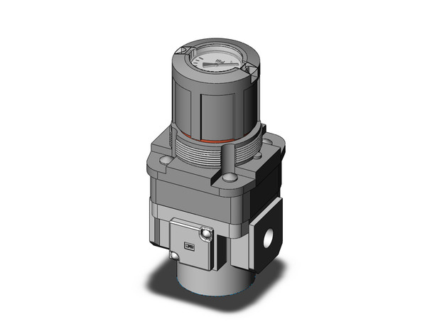 <h2>ARG20~40-B, Regulator w/Built-in Pressure Gauge</h2><p><h3>Air Regulator series ARG is modular style with built-in pressure gauge, offers an optional, built-in backflow mechanism which enables reliable discharge of air pressure from outlet to inlet.  The mounting angle of the pressure gauge is selectable depending on the piping direction, and with the anti-revolving mechanism (PAT.PEND.), the pressure gauge will not be revolved even after the handle is operated.   Note that the ARG-B has been released as a replacement for the ARG.  While the ARG is still supported with inventory and no obsolescence date has been announced, we strongly encourage the use of the ARG-B for new applications </h3>- Body size: 20, 30, 40.<br>- One-touch mounting/removal of the pressure gauge cover.<br>- <p><a href="https://content2.smcetech.com/pdf/ACG.pdf" target="_blank">Series Catalog</a>