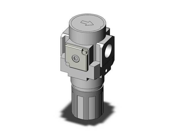 <h2>ARP20/30/40, Direct Operated Precision Regulator</h2><p><h3>The ARP is a modular style, direct operated precision regulator.  A locking adjustment knob allows the pressure to be set, and then locked to prevent accidental setting changes. The ARP20/30/40 series is available with a back flow function that exhausts the air pressure in the outlet side reliably and quickly.  Special applications include (10-) clean room compliant, (20-)copper-free, fluorine-free, and (21-) clean room compliant, copper-free, fluorine-free and silicon-free.</h3>- Direct operated precision regulator<br>- Sensitivity: within 0.2%F.S.<br>- 3 types of set pressure allow more freedom in designing a circuit<br>- Repeatability: within  1%F.S.<br>- Backflow function available<p><a href="https://content2.smcetech.com/pdf/ARP20.pdf" target="_blank">Series Catalog</a>