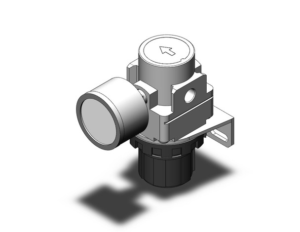 SMC AR20-F01BG-R-A Regulator, Modular F.R.L.